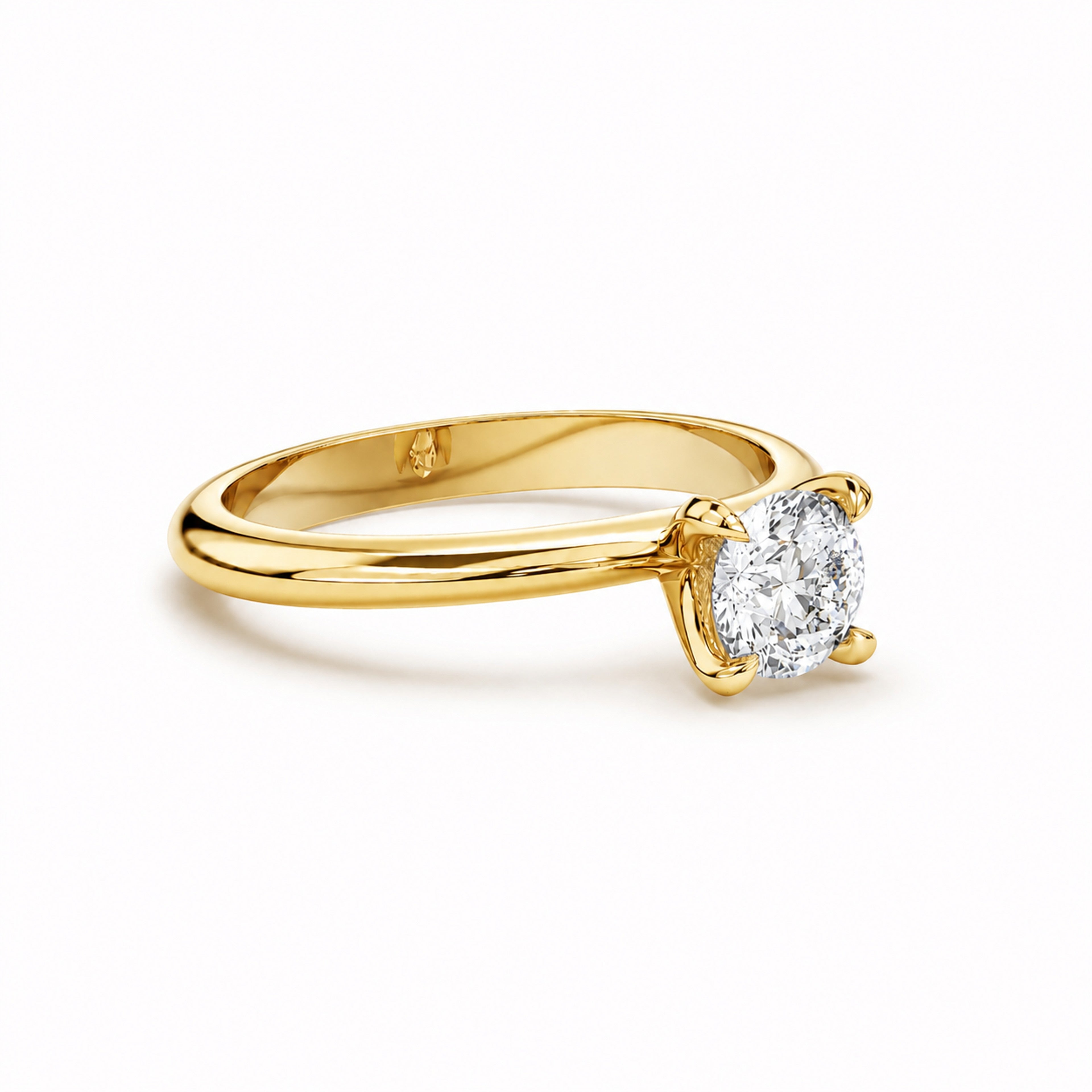 18K Yellow Gold Vermeil / 1.00 CARAT