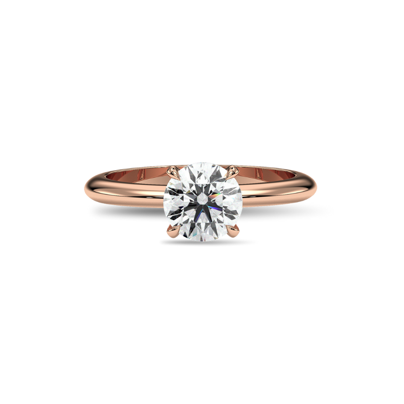 18K Rose Gold Vermeil / 1.00 CARAT