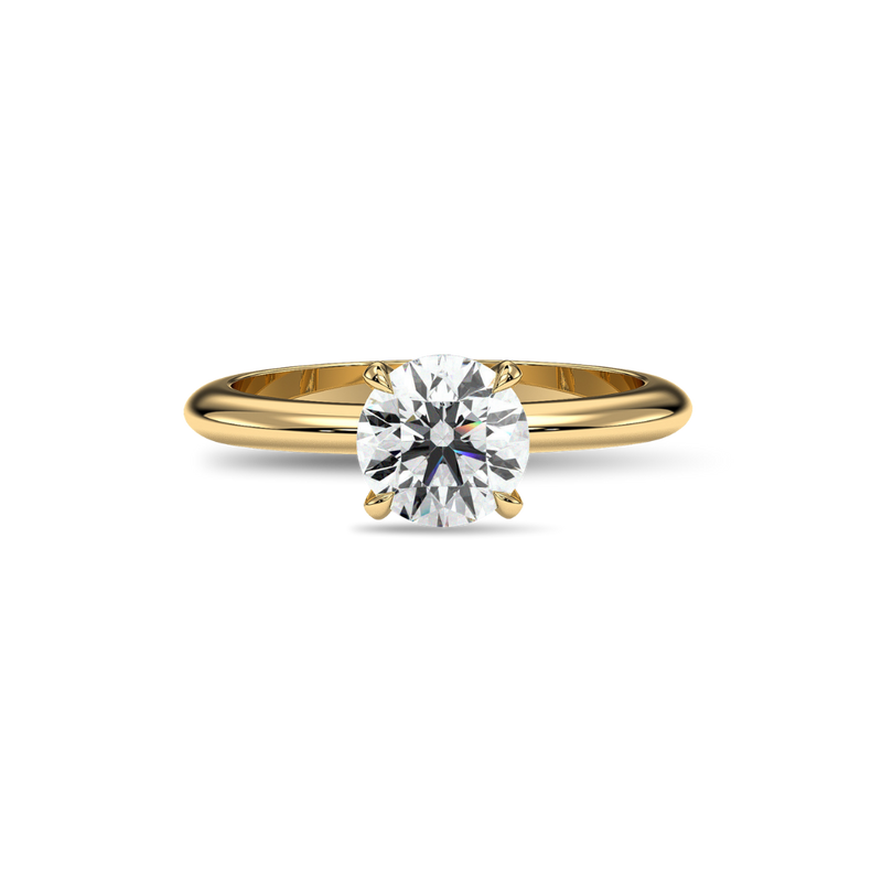 18K Yellow Gold Vermeil / 1.00 CARAT