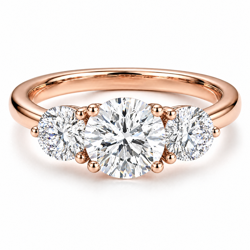 Élan Trinity Oval Ring