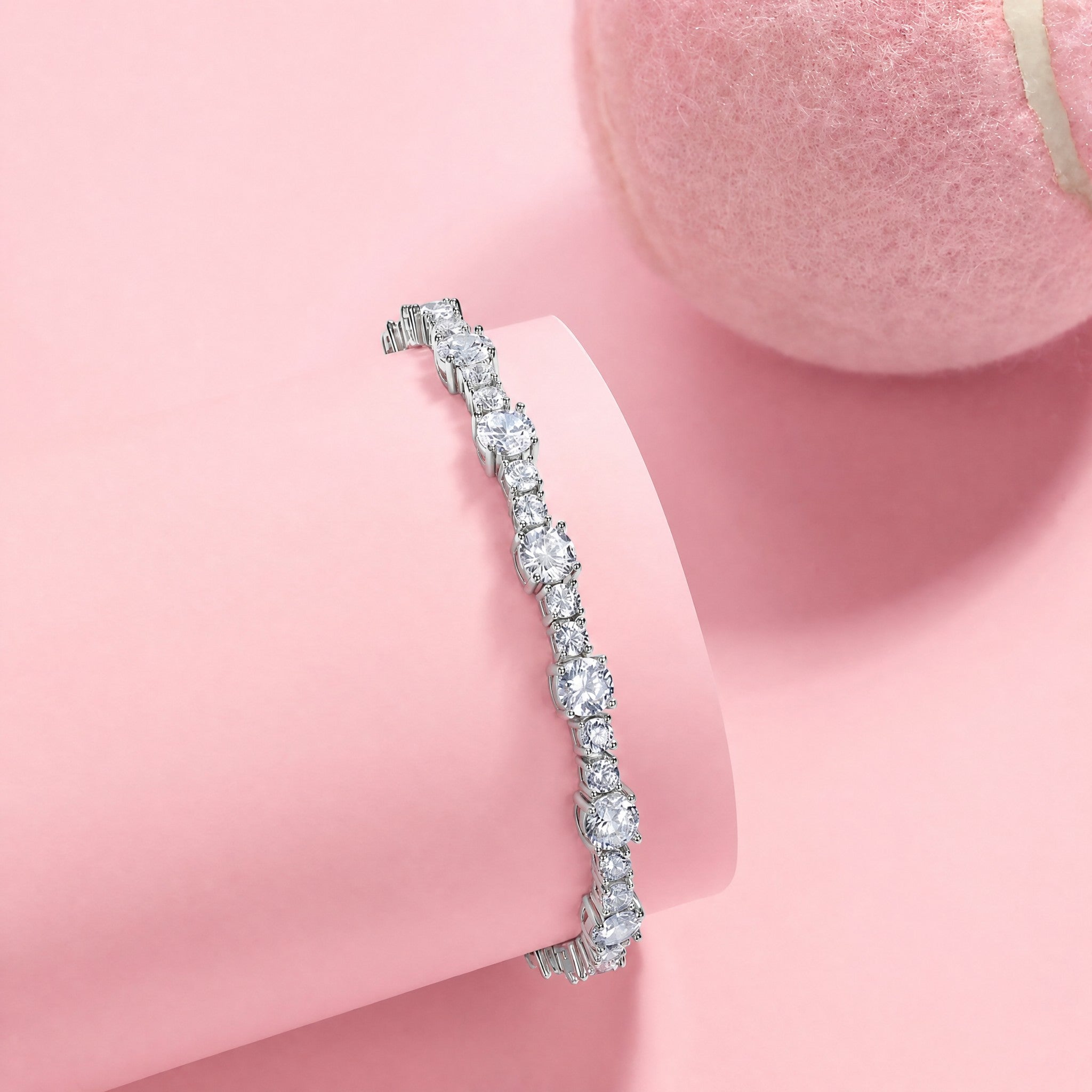 18K White Gold Vermeil