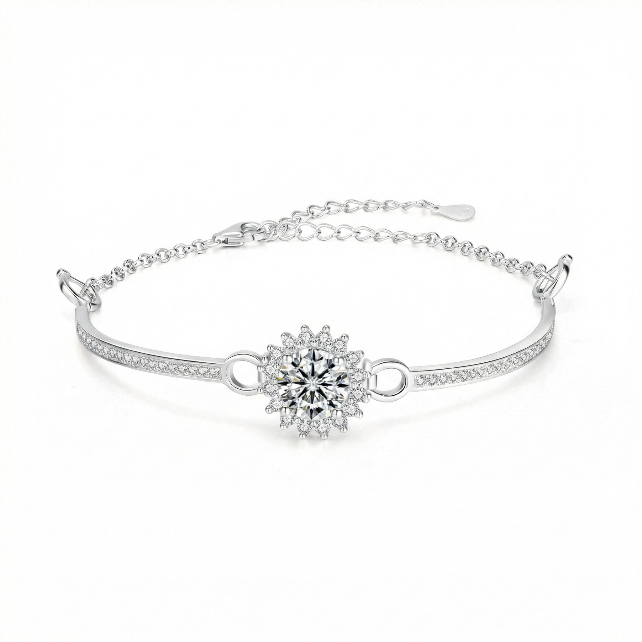 Soleil Élégante White Bracelet