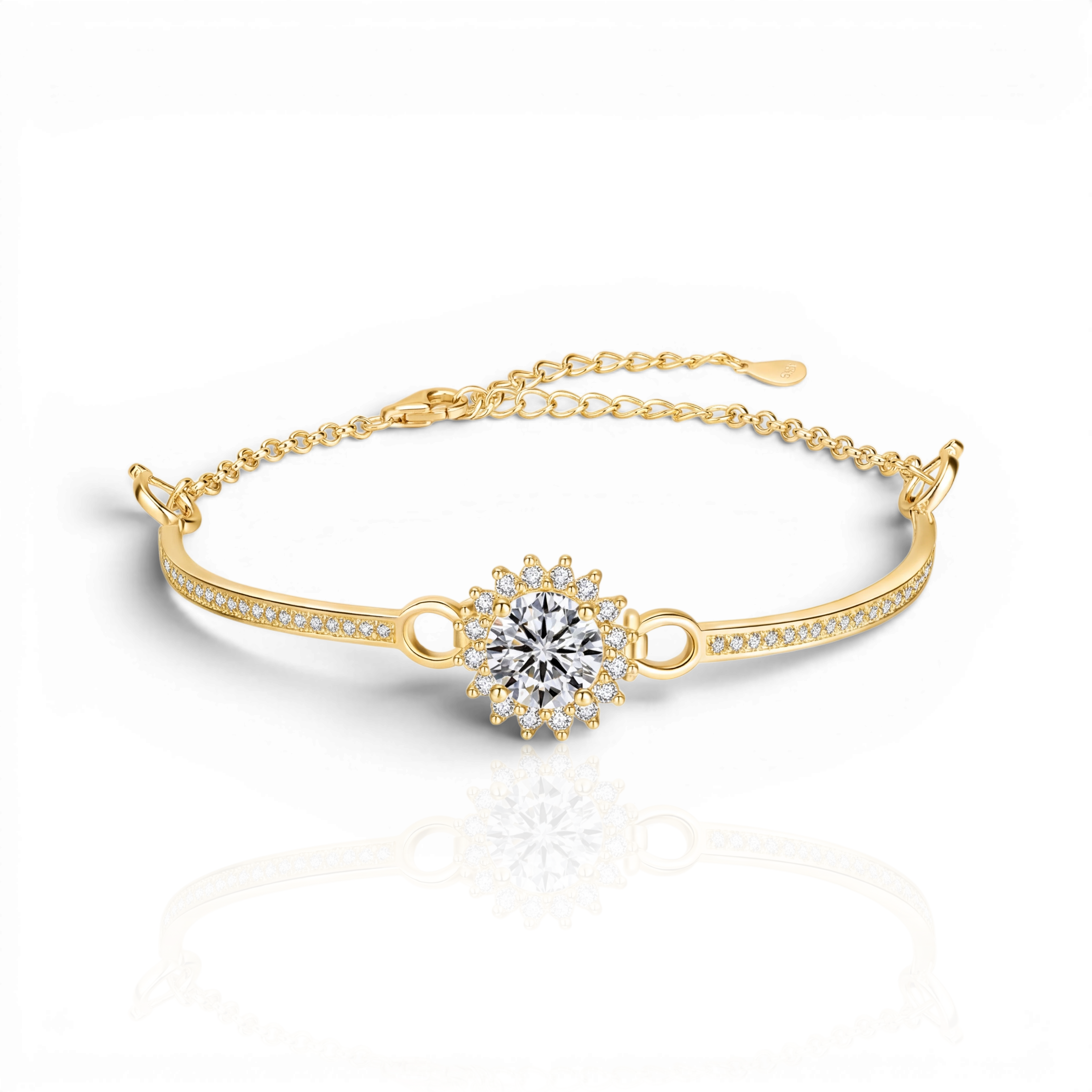 18K Yellow Gold Vermeil / 2.00 CARAT