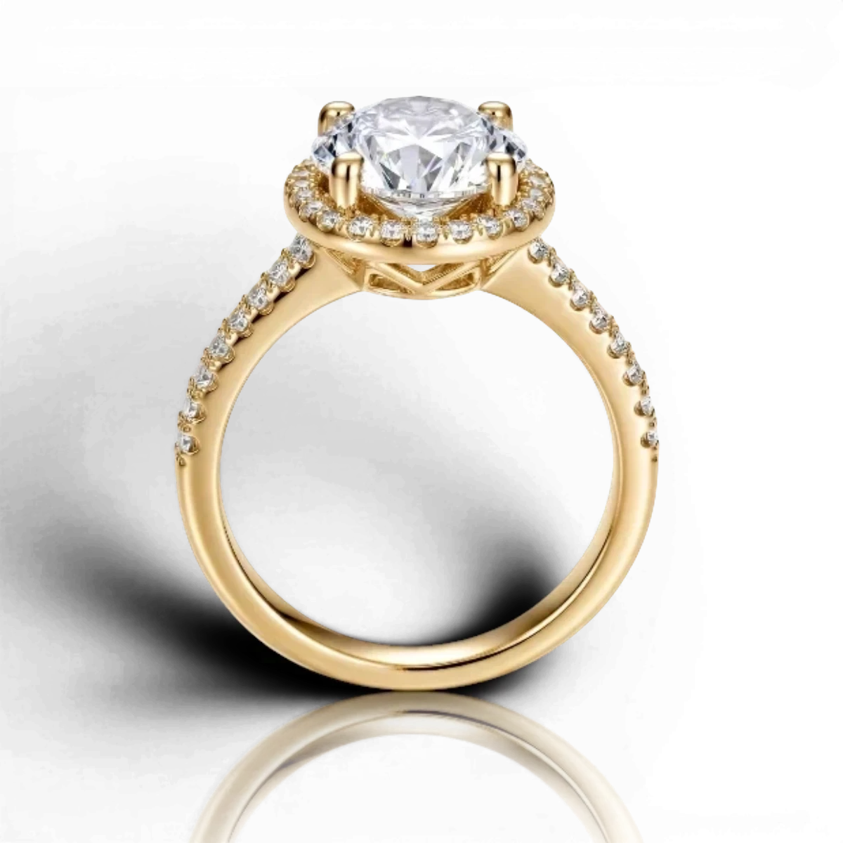 18K Yellow Gold Vermeil, 18K Yellow Gold Vermeil / 2.00 CARAT