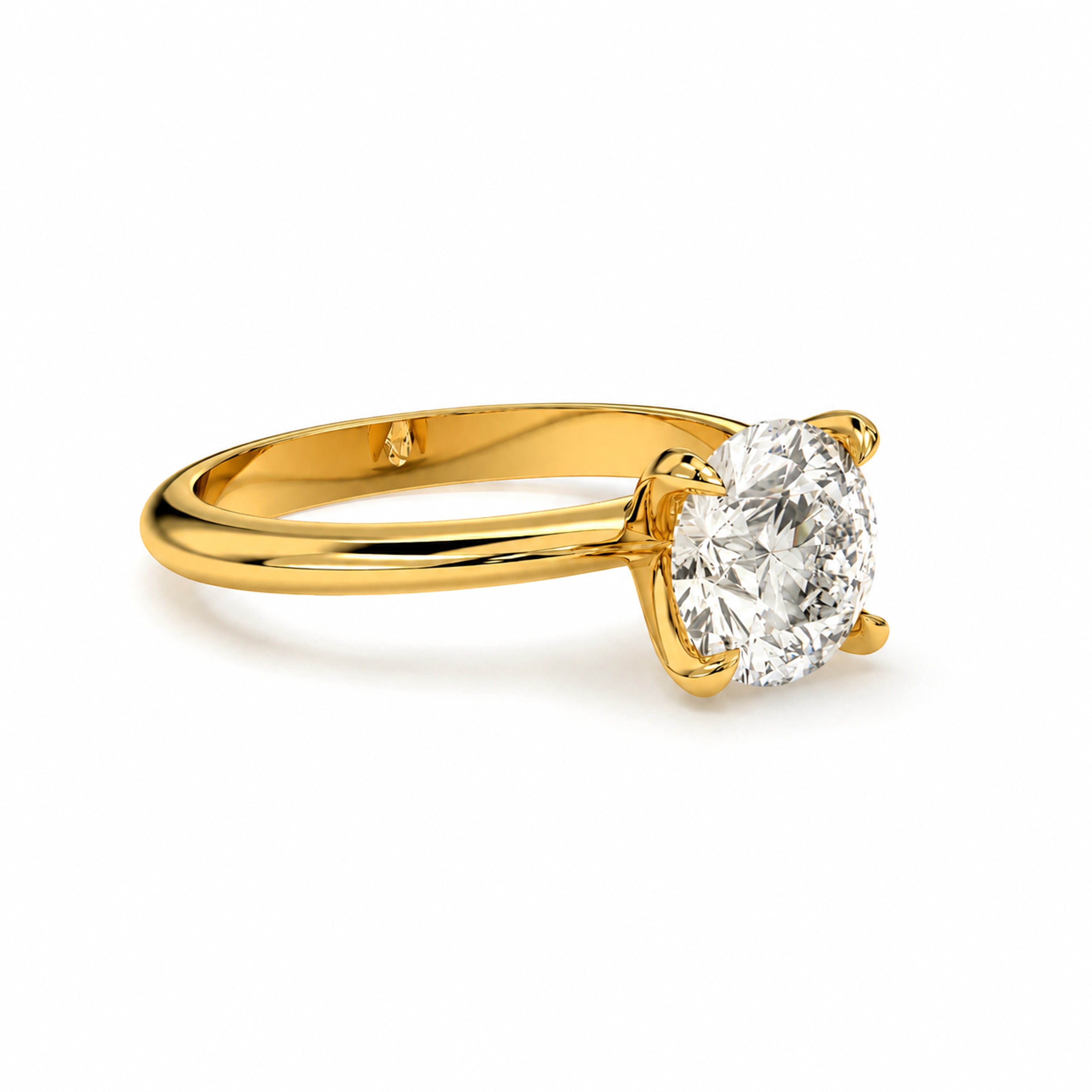 18K Yellow Gold Vermeil / 2.00 CARAT