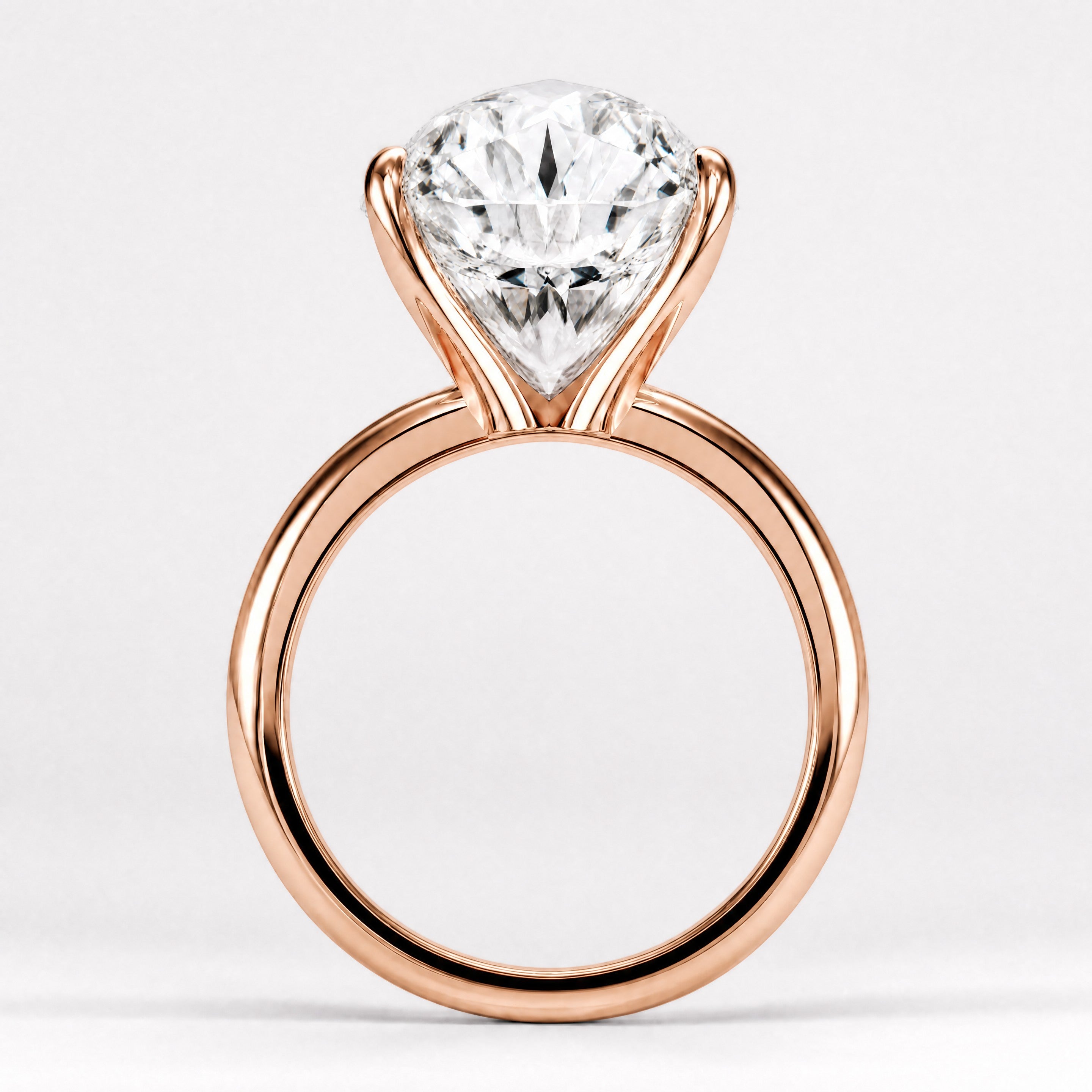 18K Rose Gold Vermeil / 3.00 CARAT