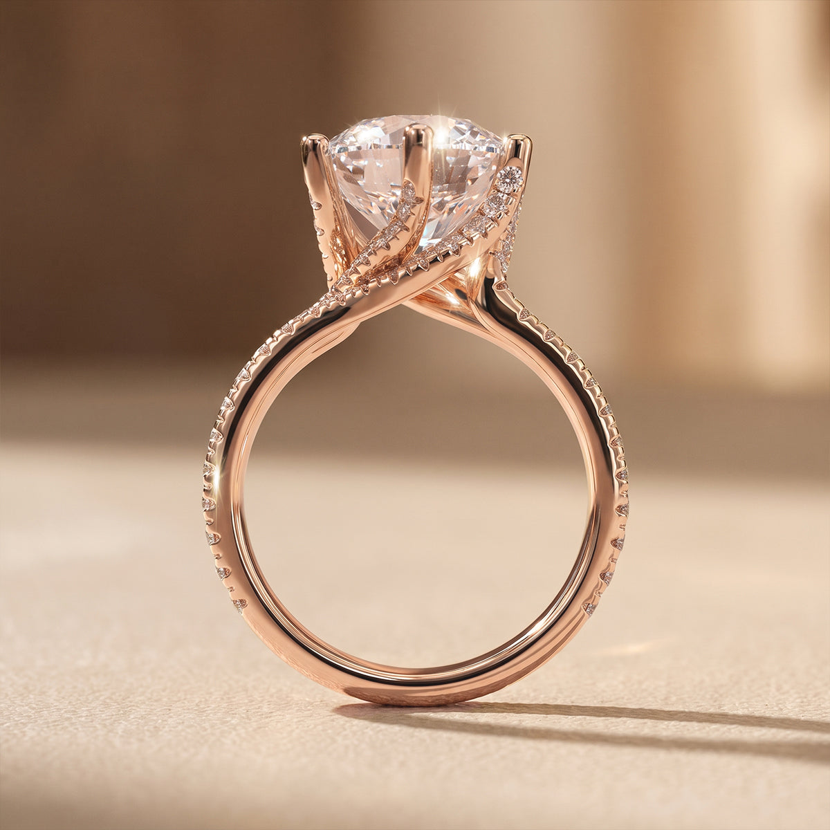 18K Rose Gold Vermeil