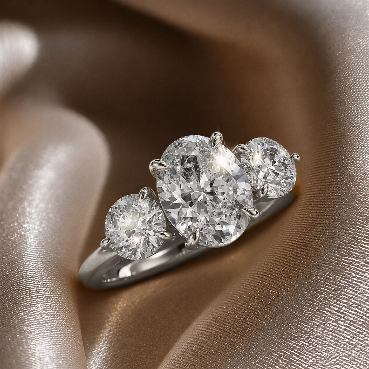 18K White Gold Vermeil, 18K White Gold Vermeil / Lifestyle