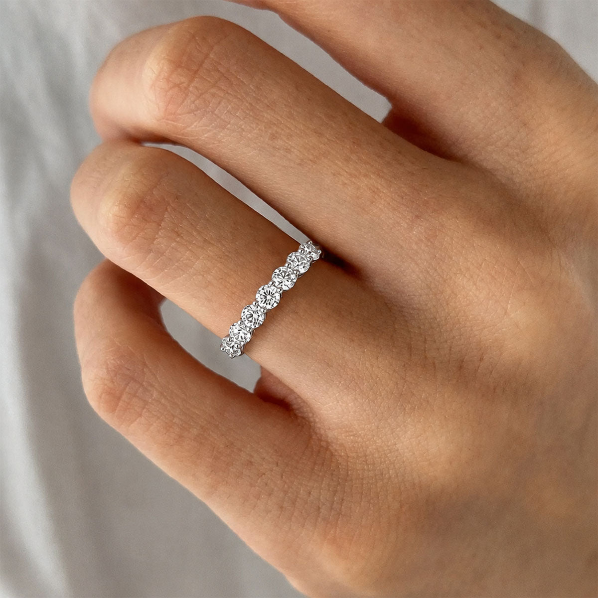 18K White Gold Vermeil, 18K White Gold Vermeil / Lifestyle