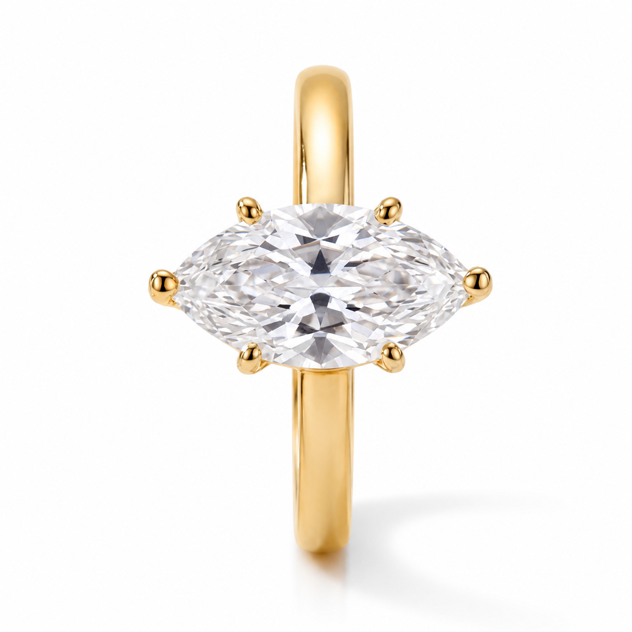 Navette Brillante Ring
