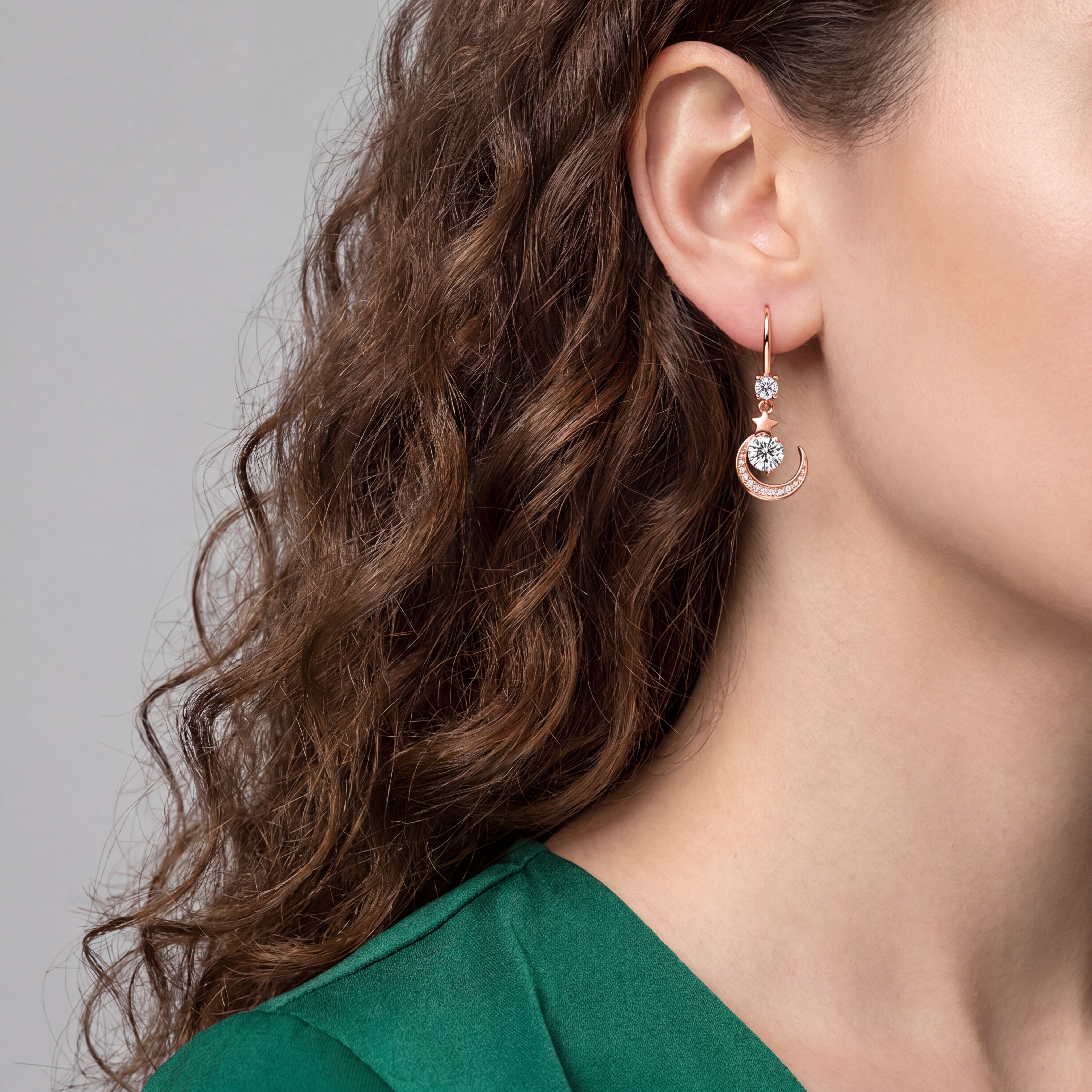 Luna Éclat Drop Earrings