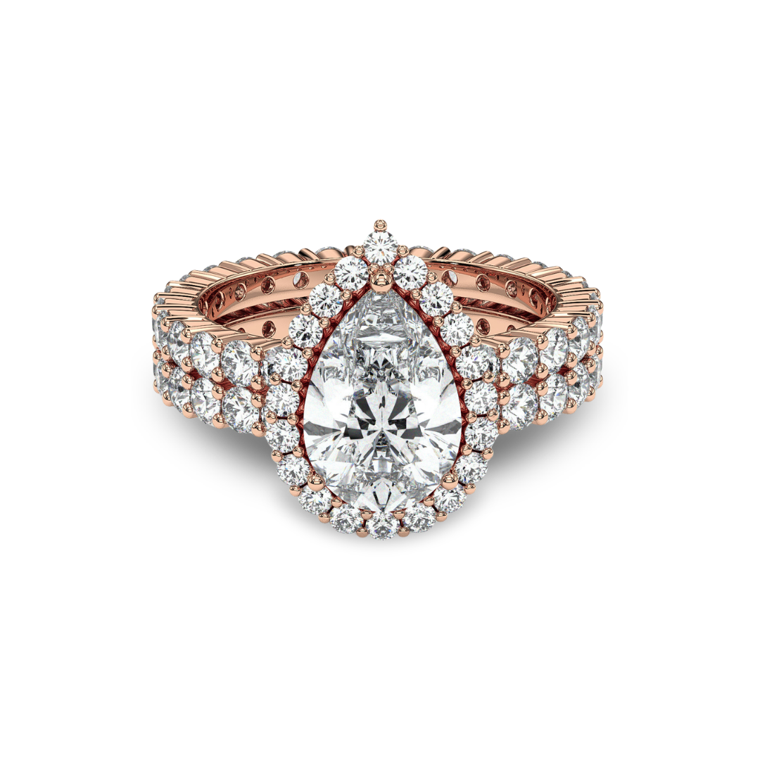 18K Rose Gold Vermeil 