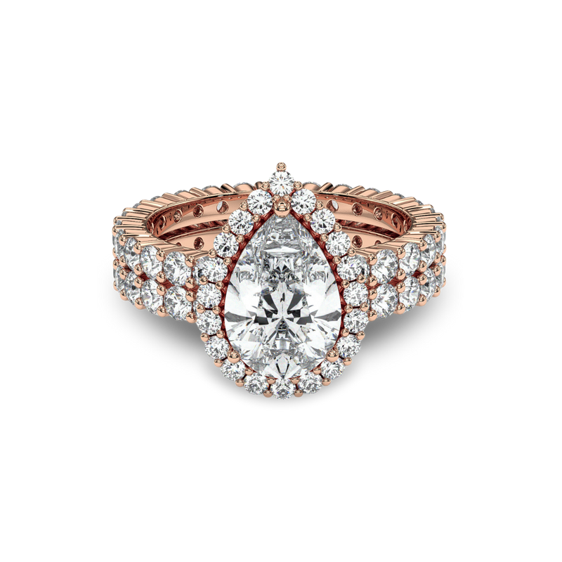 18K Rose Gold Vermeil 