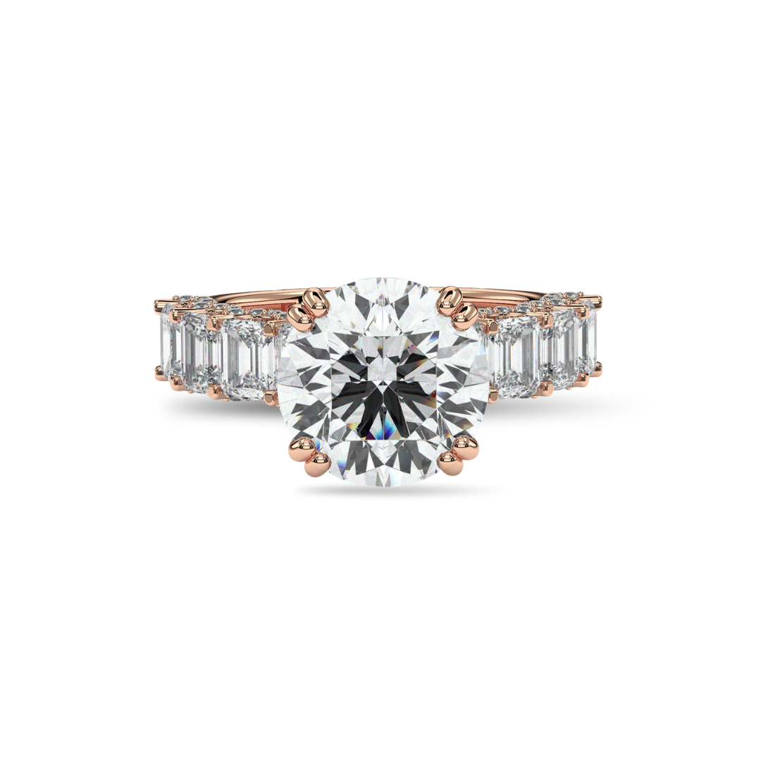 18K Rose Gold Vermeil 