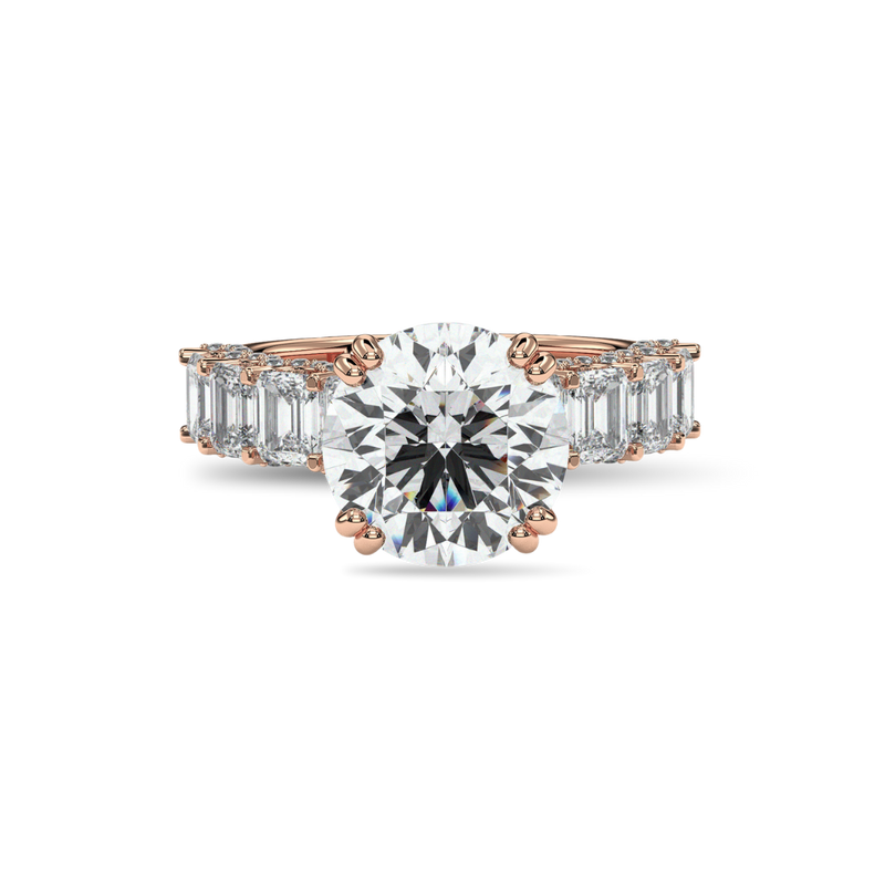 18K Rose Gold Vermeil 