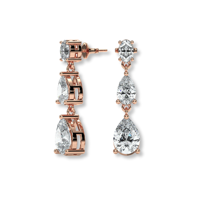 18K Rose Gold Vermeil