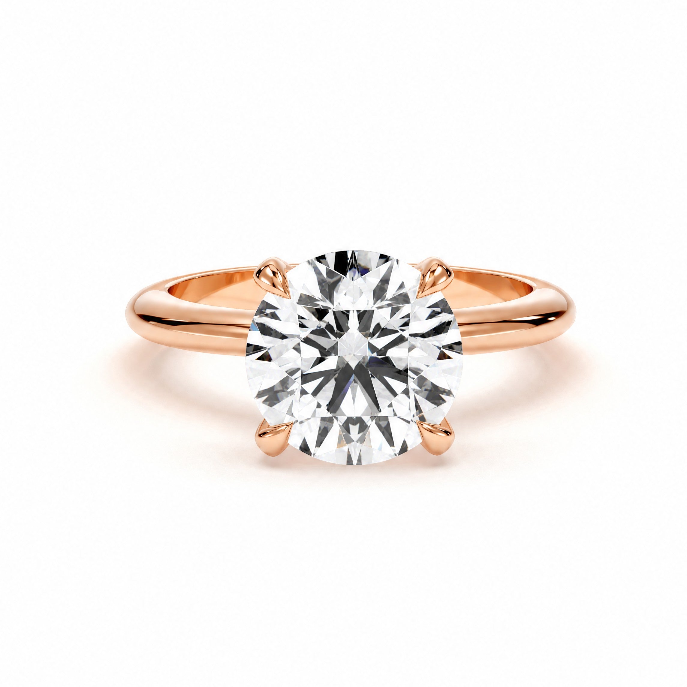 18K Rose Gold Vermeil / 3.00 CARAT