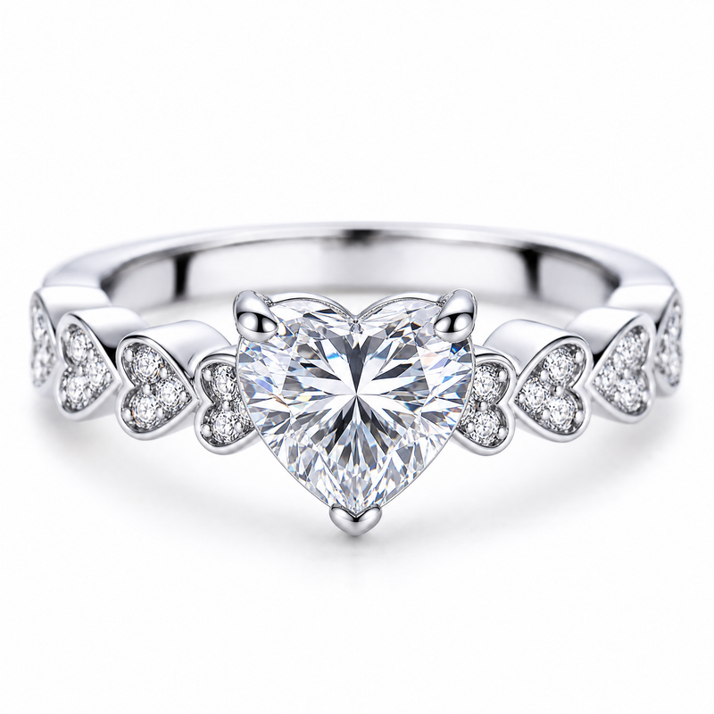 Étoile Cœur Ring