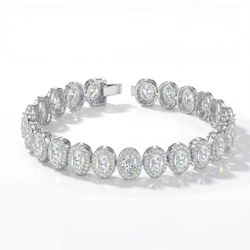 Halo Tennis Bracelet
