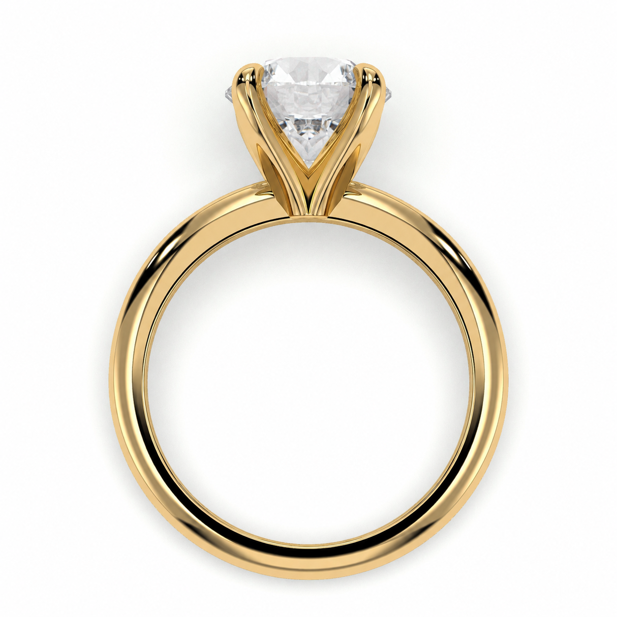 18K Yellow Gold Vermeil / 2.00 CARAT
