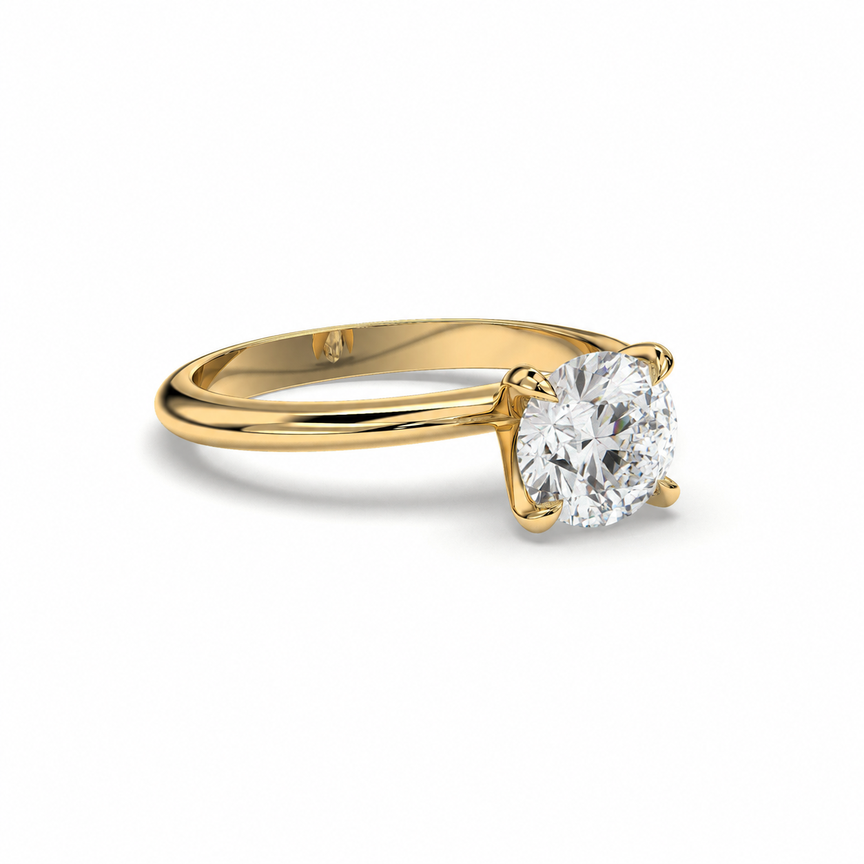 18K Yellow Gold Vermeil / 2.00 CARAT