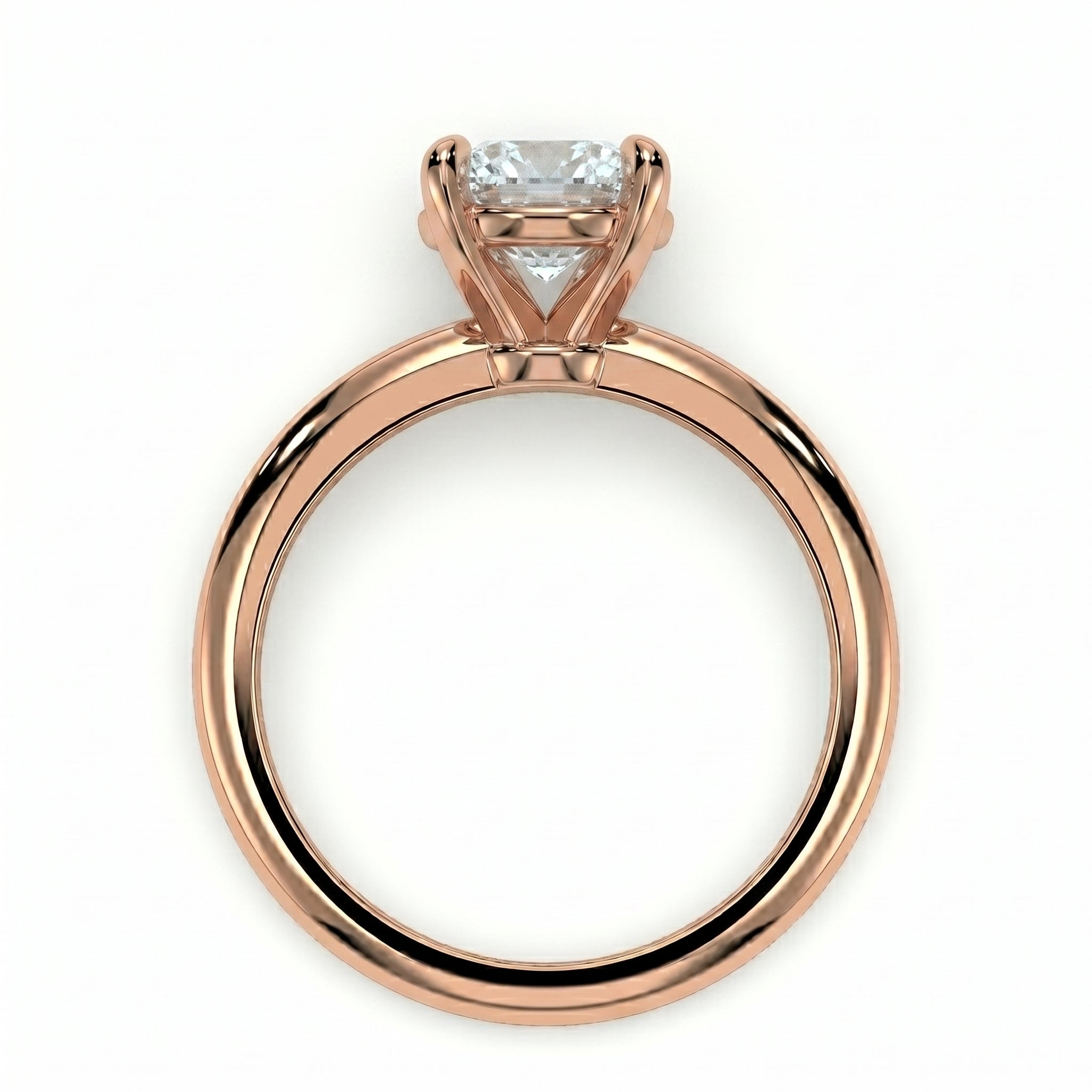 18K Rose Gold Vermeil / 2.00 CARAT