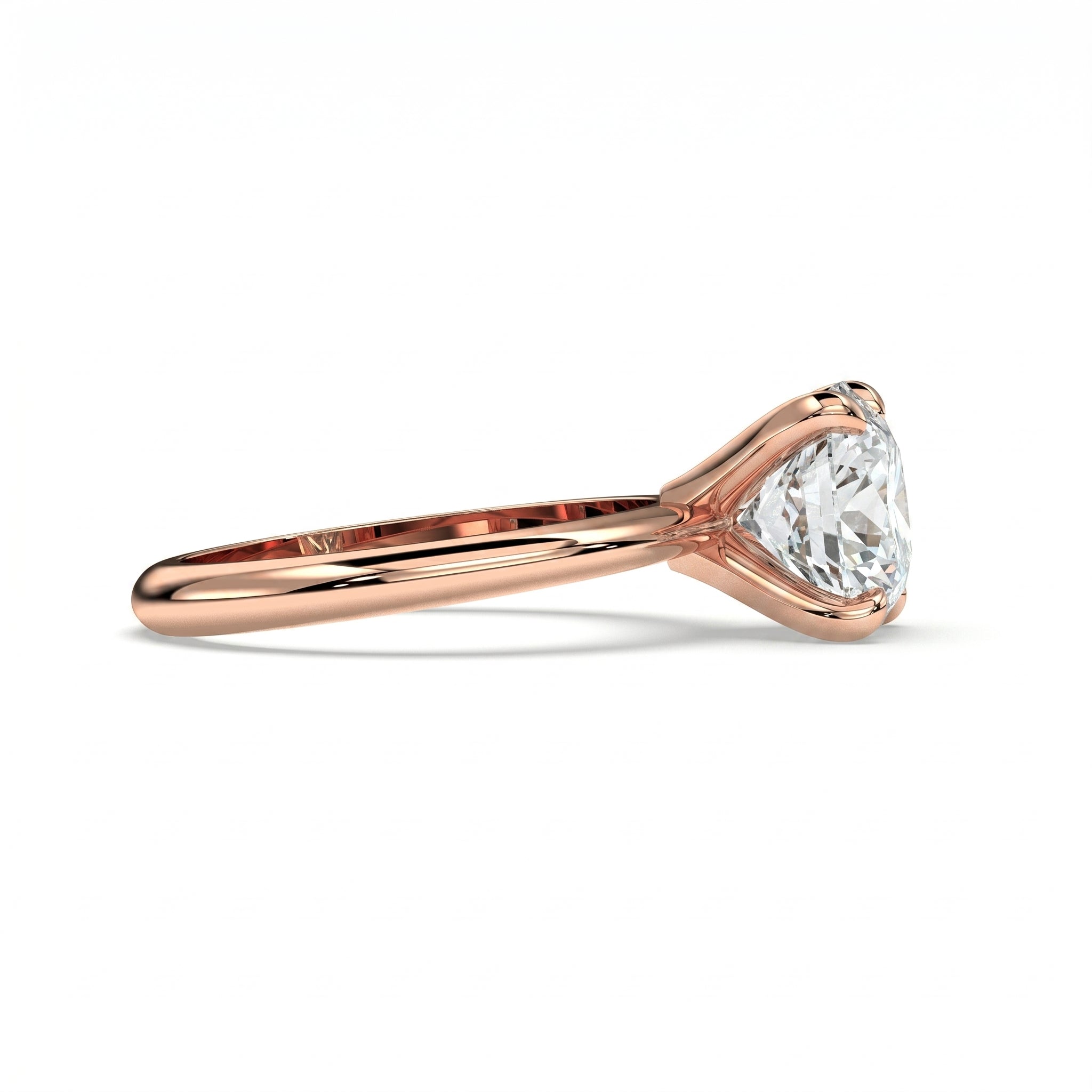18K Rose Gold Vermeil / 2.00 CARAT