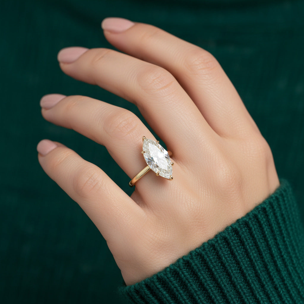 Navette Brillante Ring