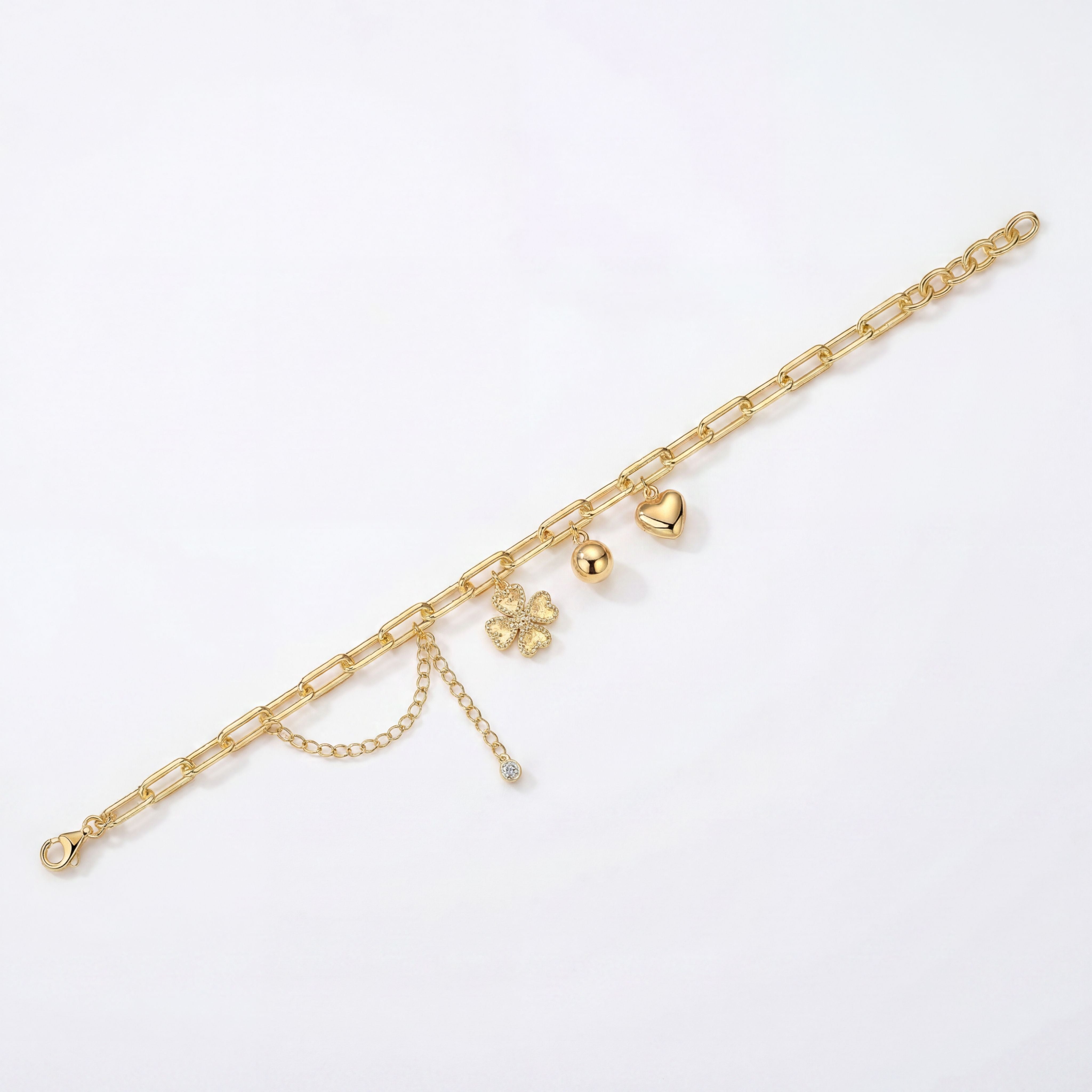 Charme Doré Bracelet