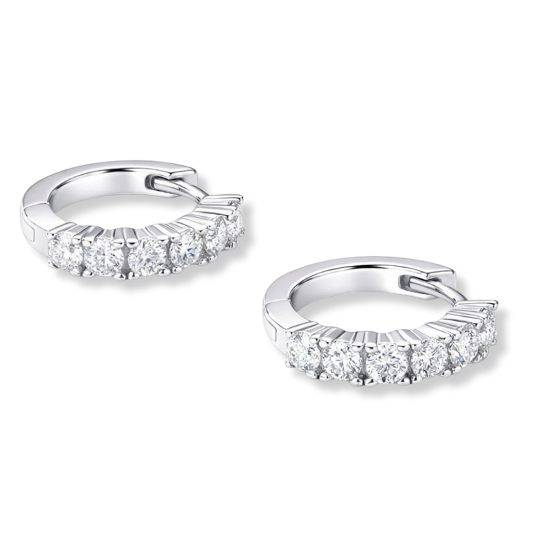 18K White Gold Vermeil
