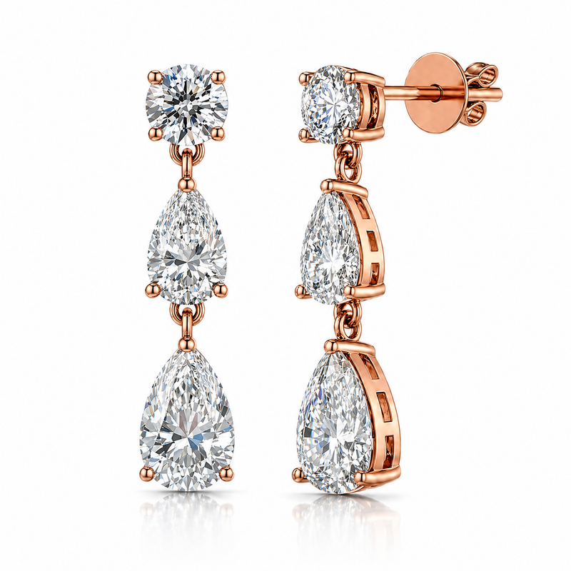 Lumière Cascade Drop Earrings