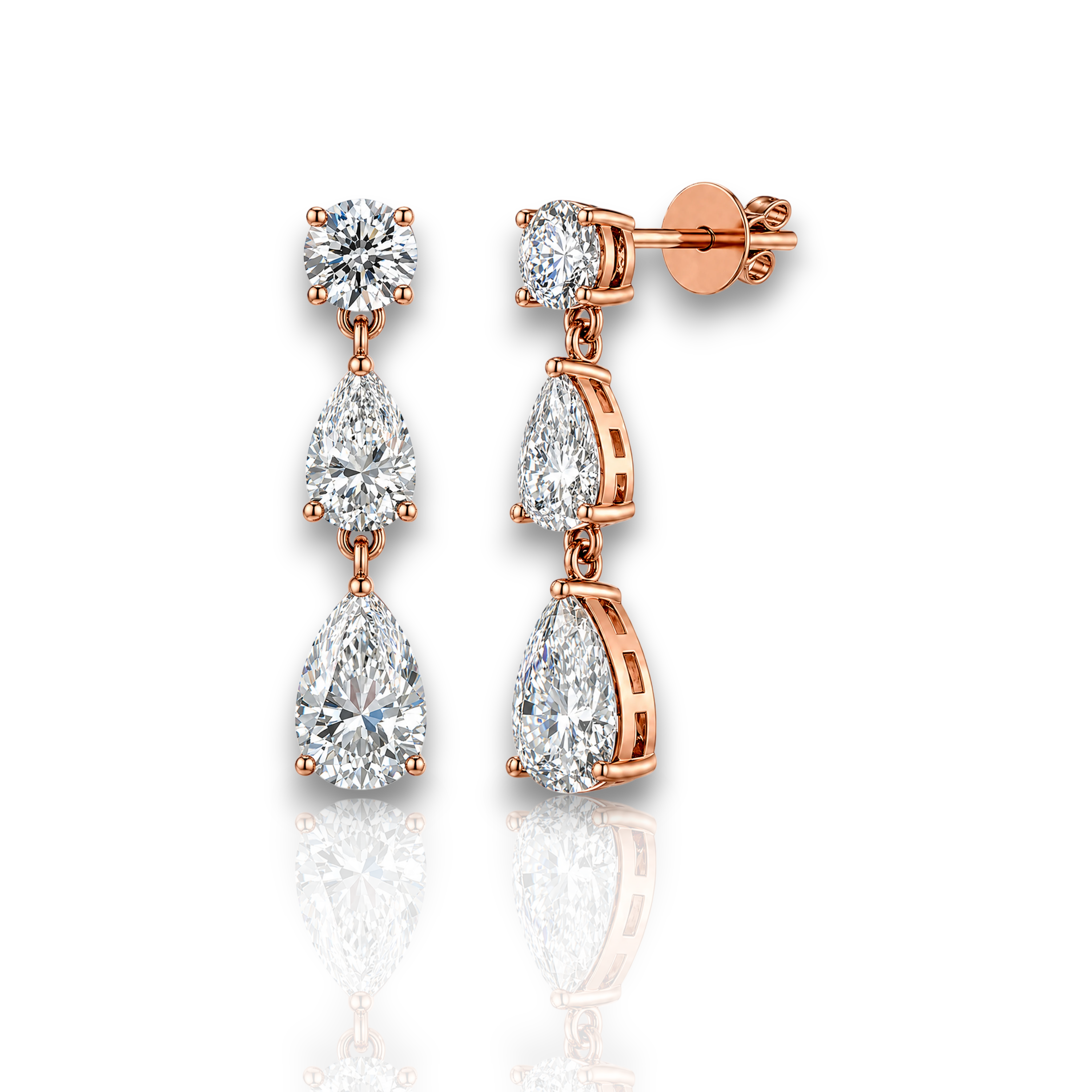 18K Rose Gold Vermeil