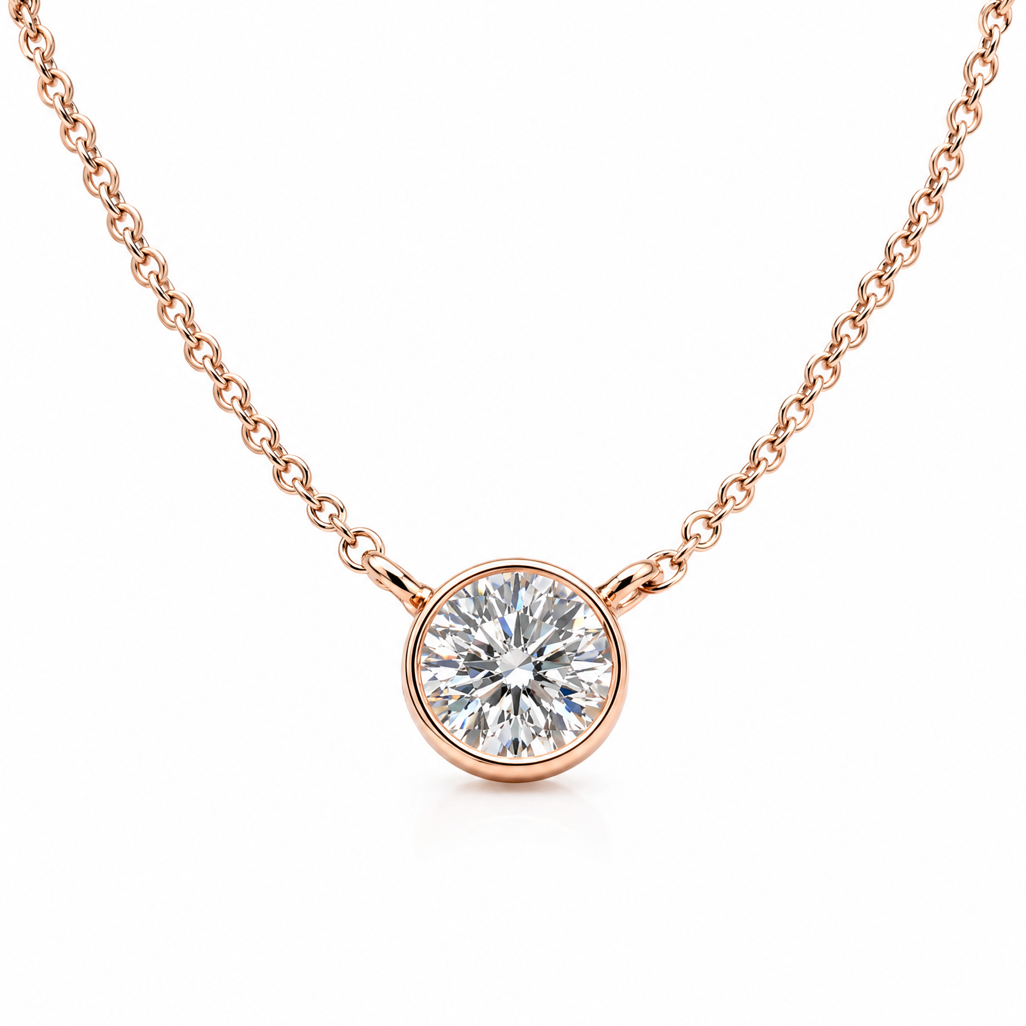 Lumière Solitaire Necklace