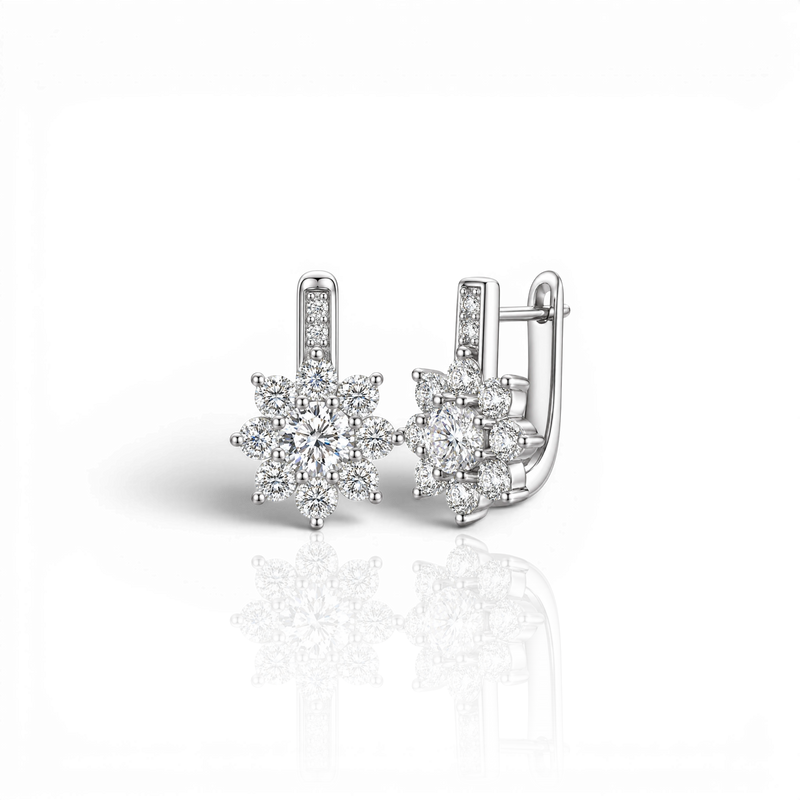 18K White Gold Vermeil