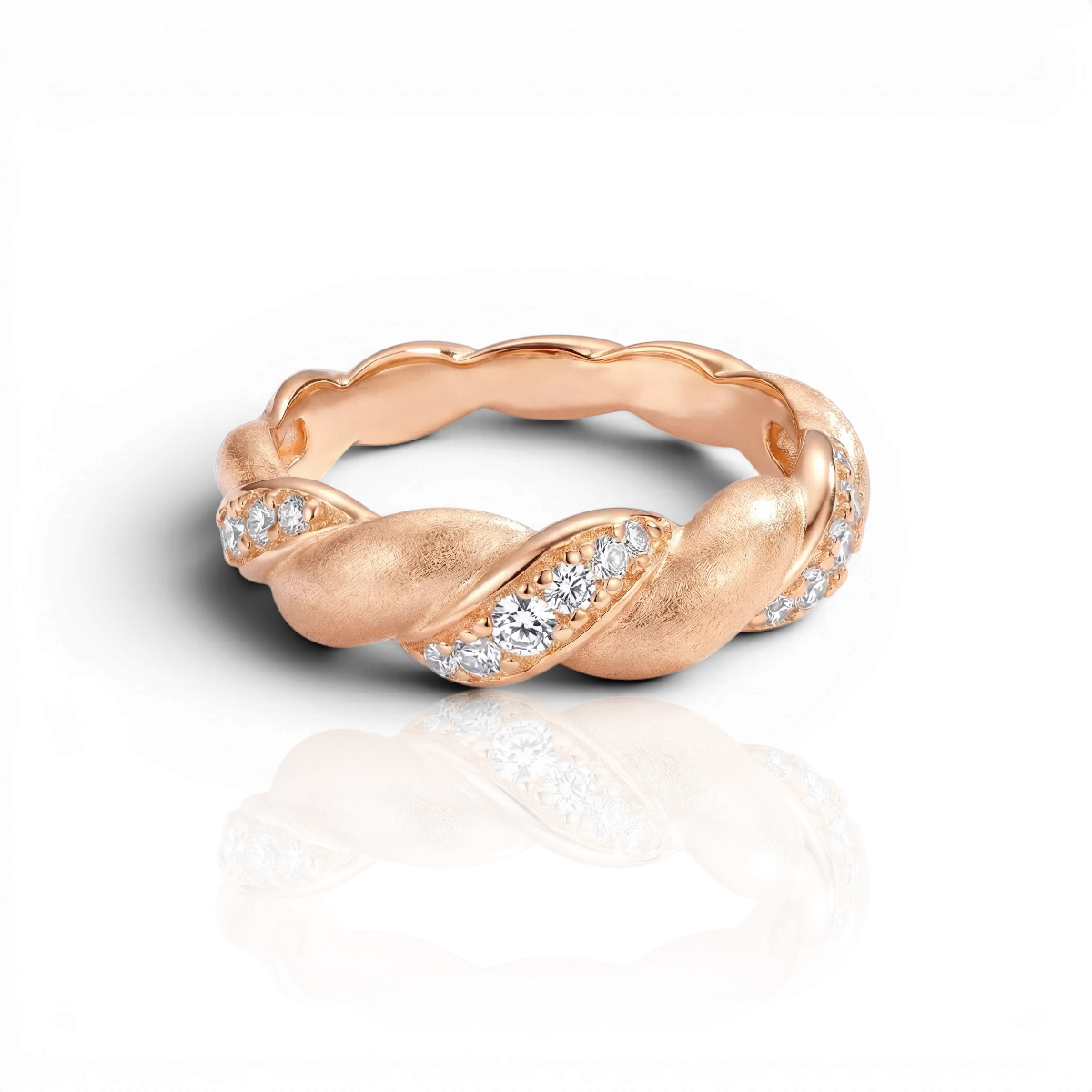 18K Rose Gold Vermeil