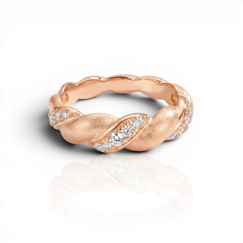18K Rose Gold Vermeil