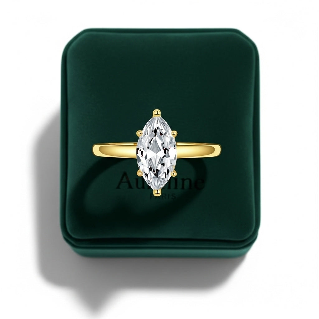 Navette Brillante Ring