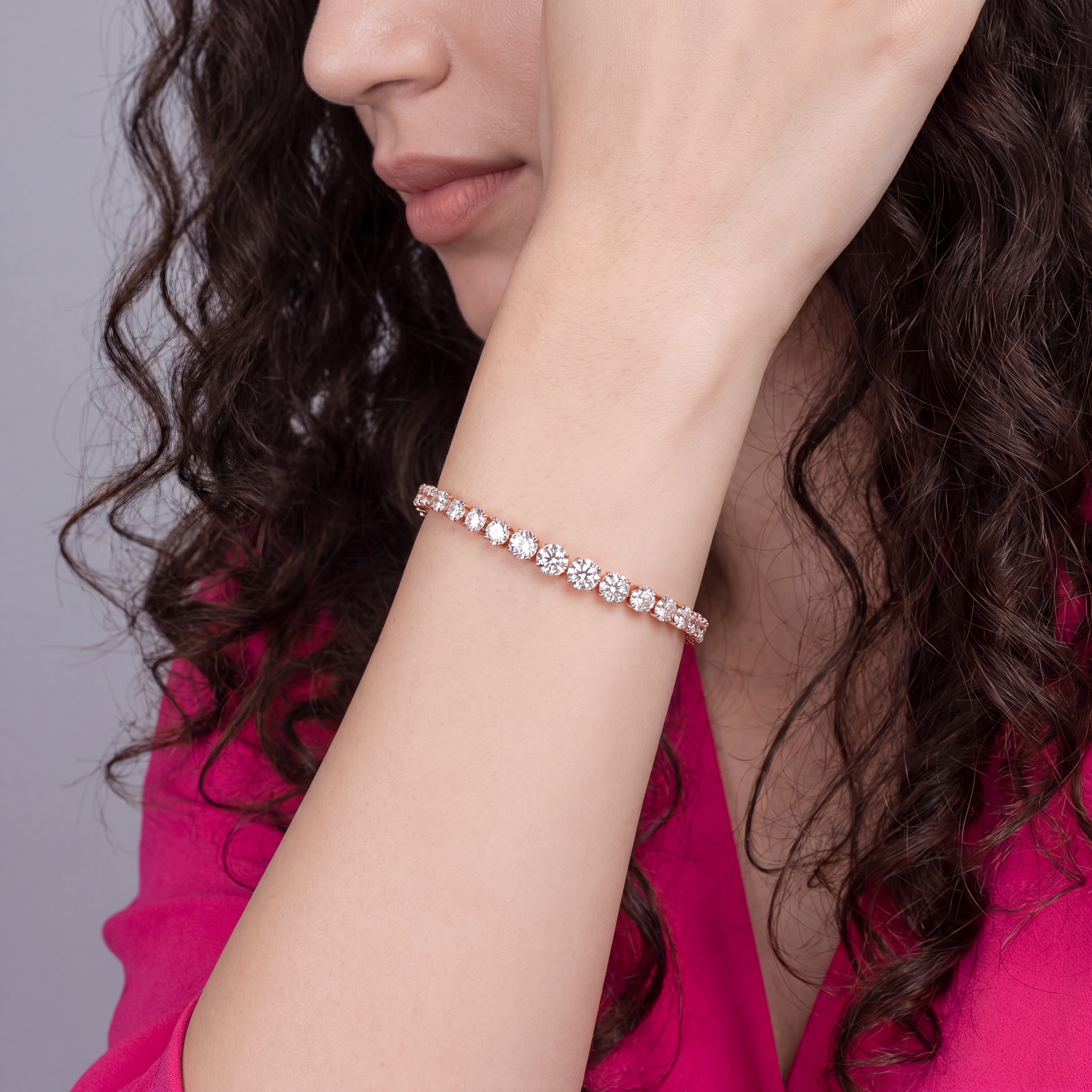 Éclat Harmonie Tennis Bracelet