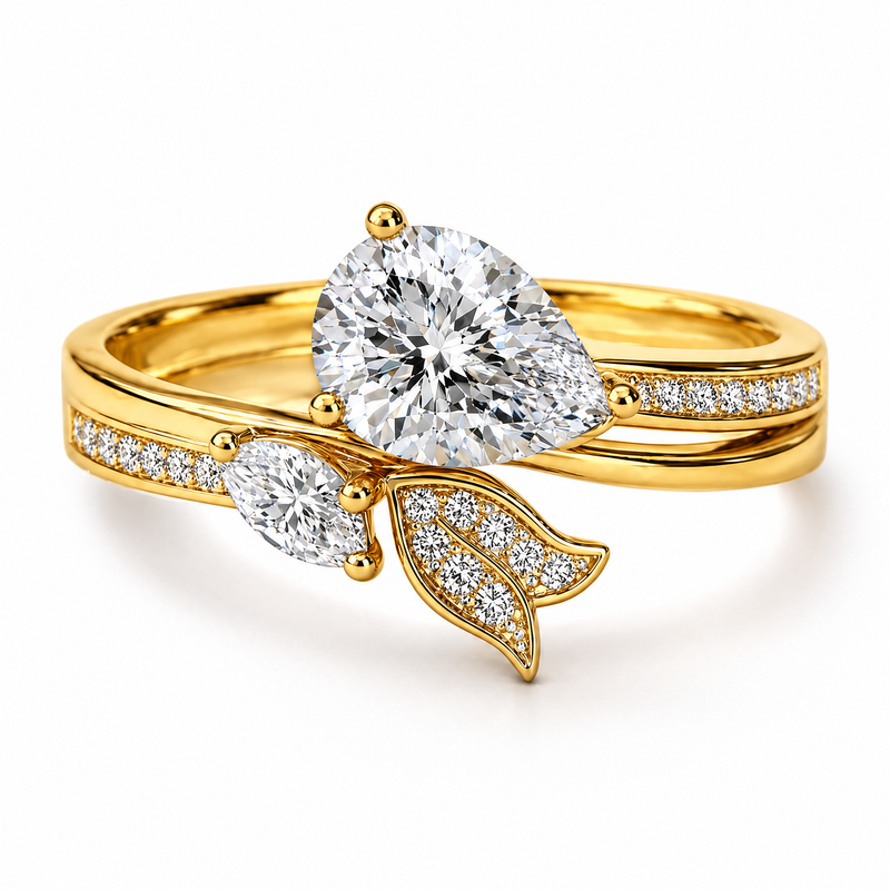 Auréa Bloom Twist Ring