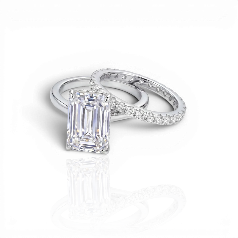 18K White Gold Vermeil