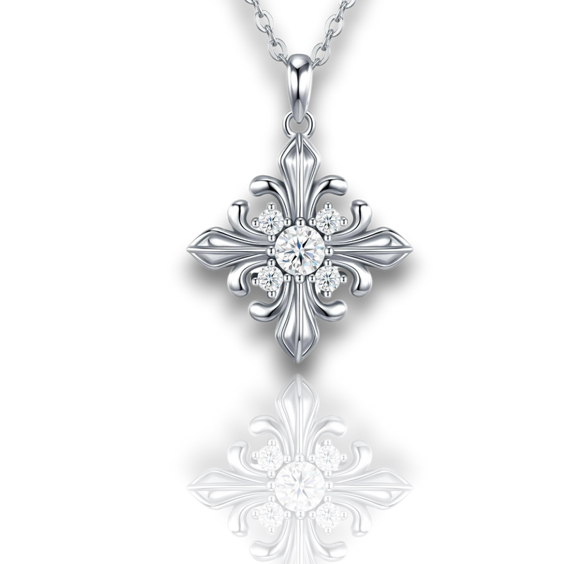 18K White Gold Vermeil