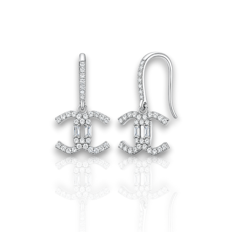 18K White Gold Vermeil