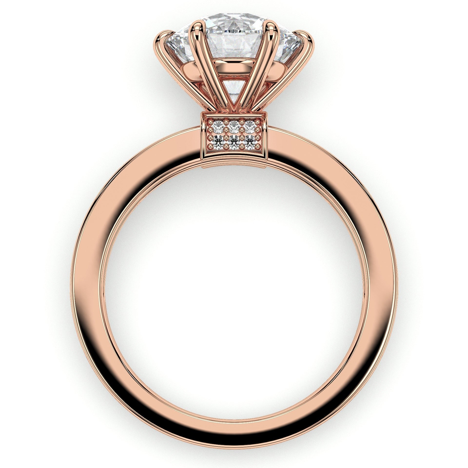 18K Rose Gold Vermeil