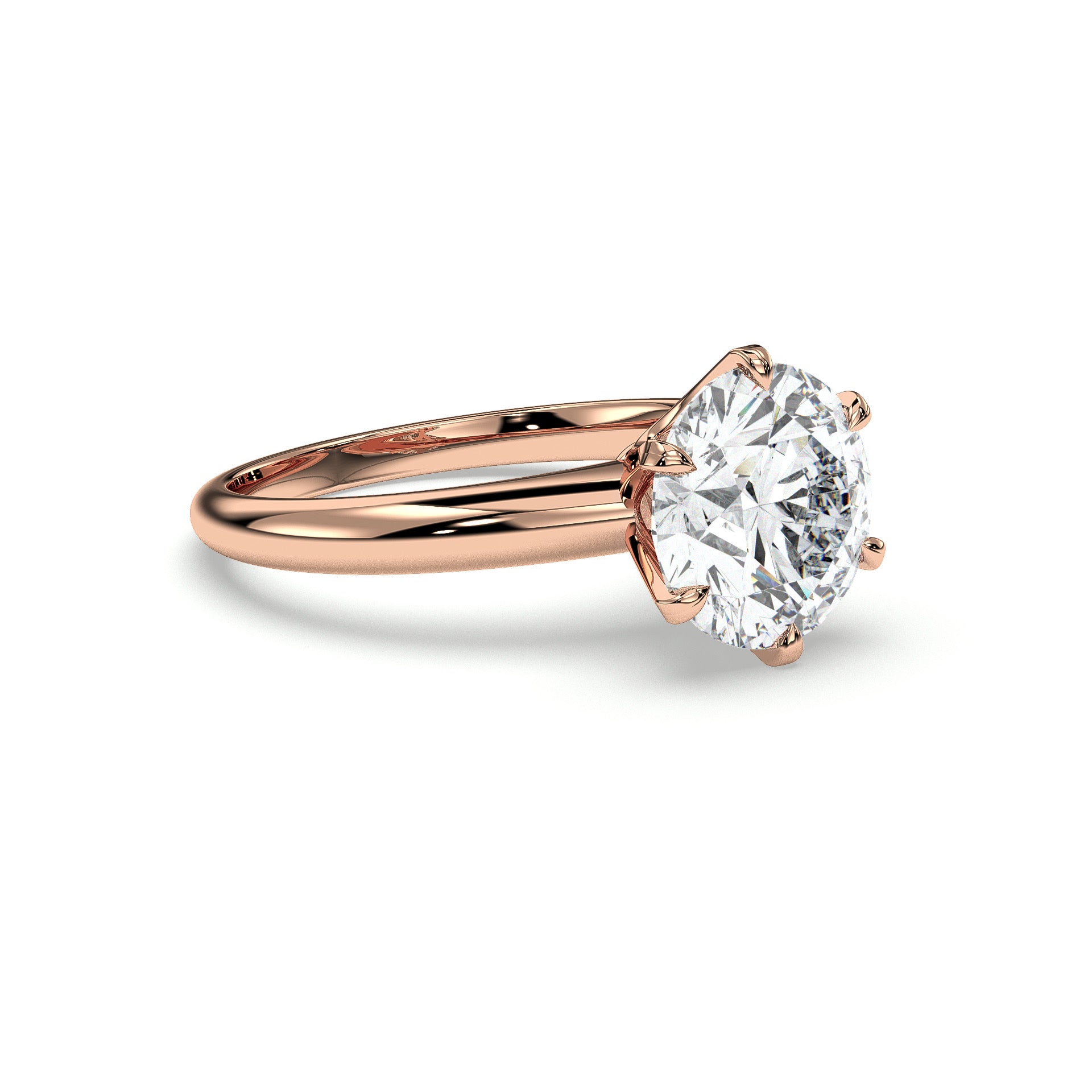 18K Rose Gold Vermeil / 3.00 CARAT
