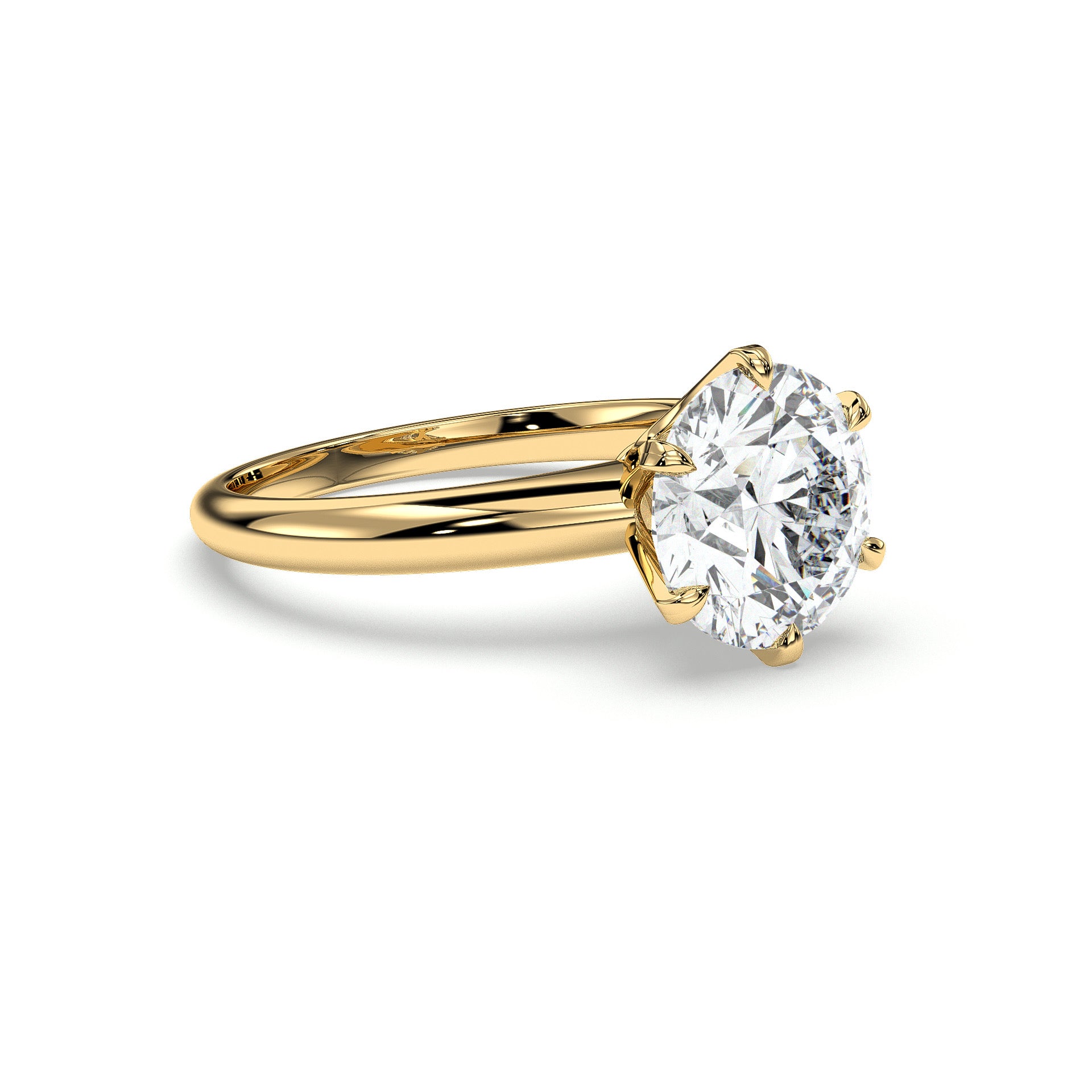 18K Yellow Gold Vermeil / 3.00 CARAT
