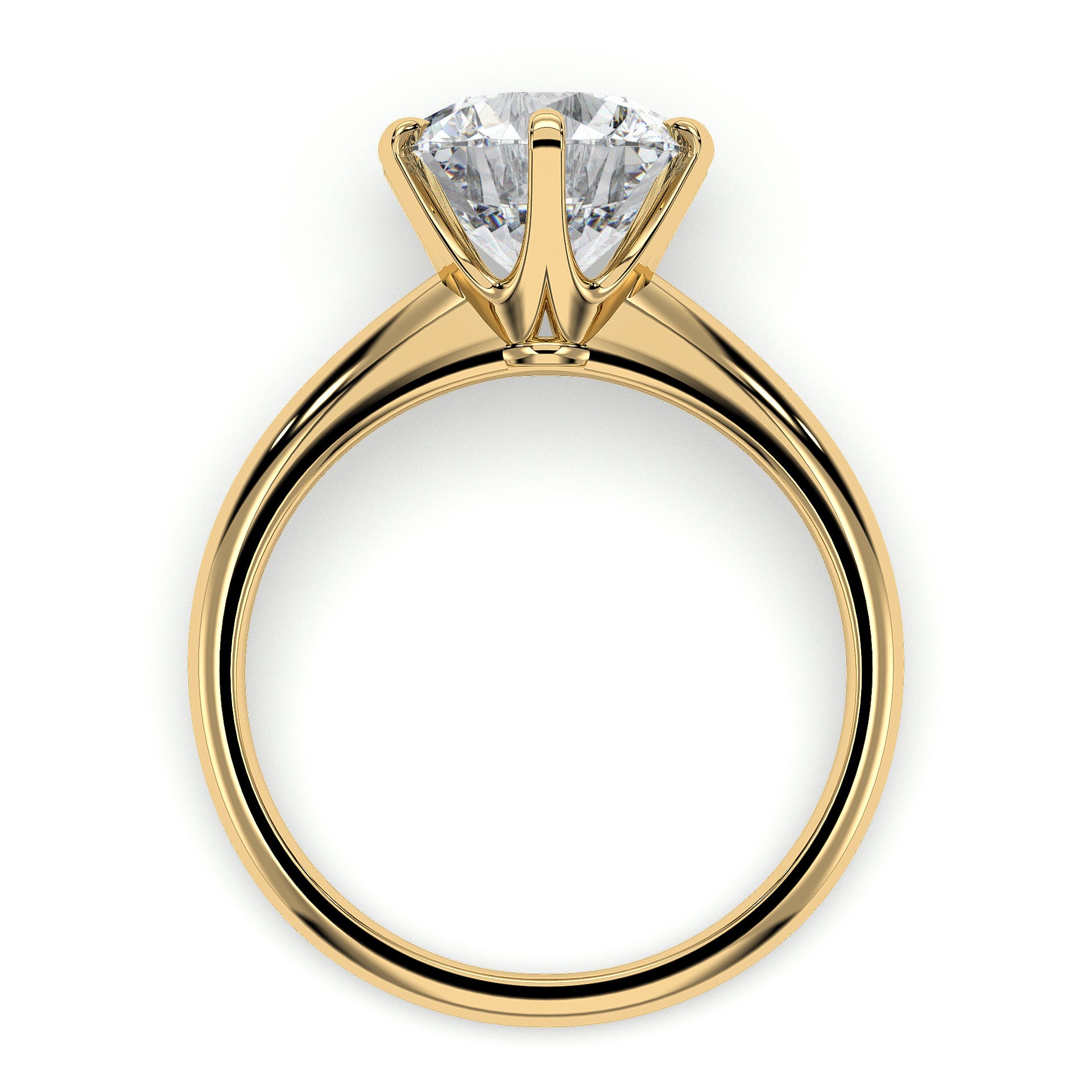 18K Yellow Gold Vermeil / 3.00 CARAT