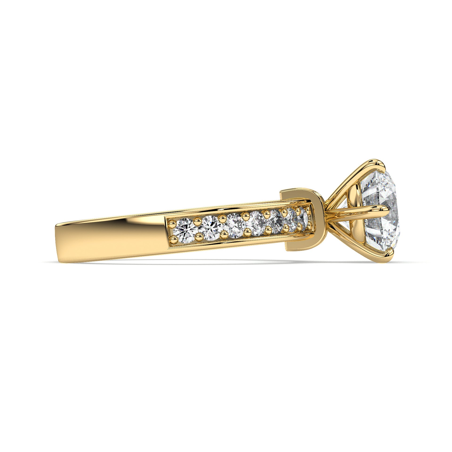 18K Yellow Gold Vermeil / 2.00 CARAT
