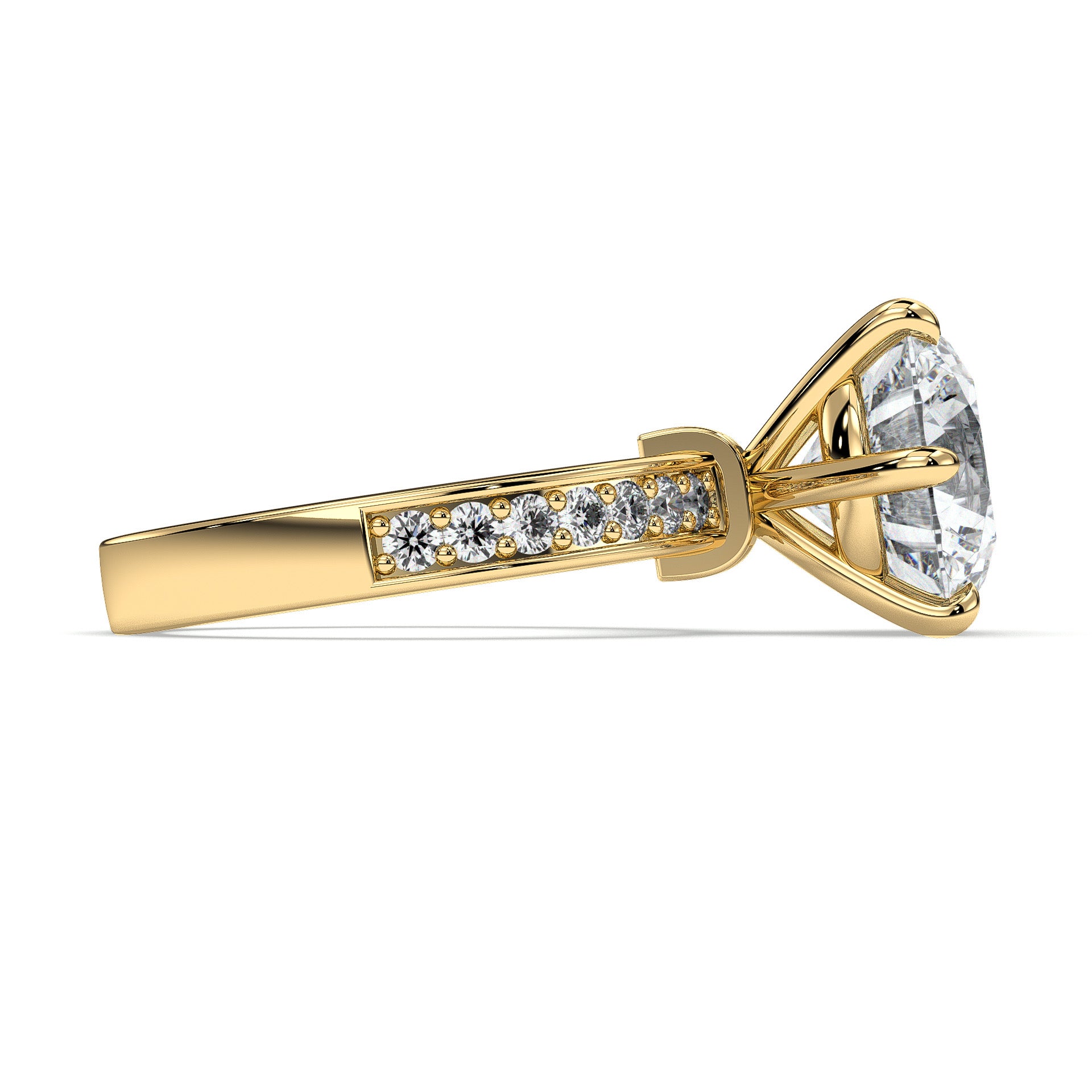 18K Yellow Gold Vermeil / 5.00 CARAT