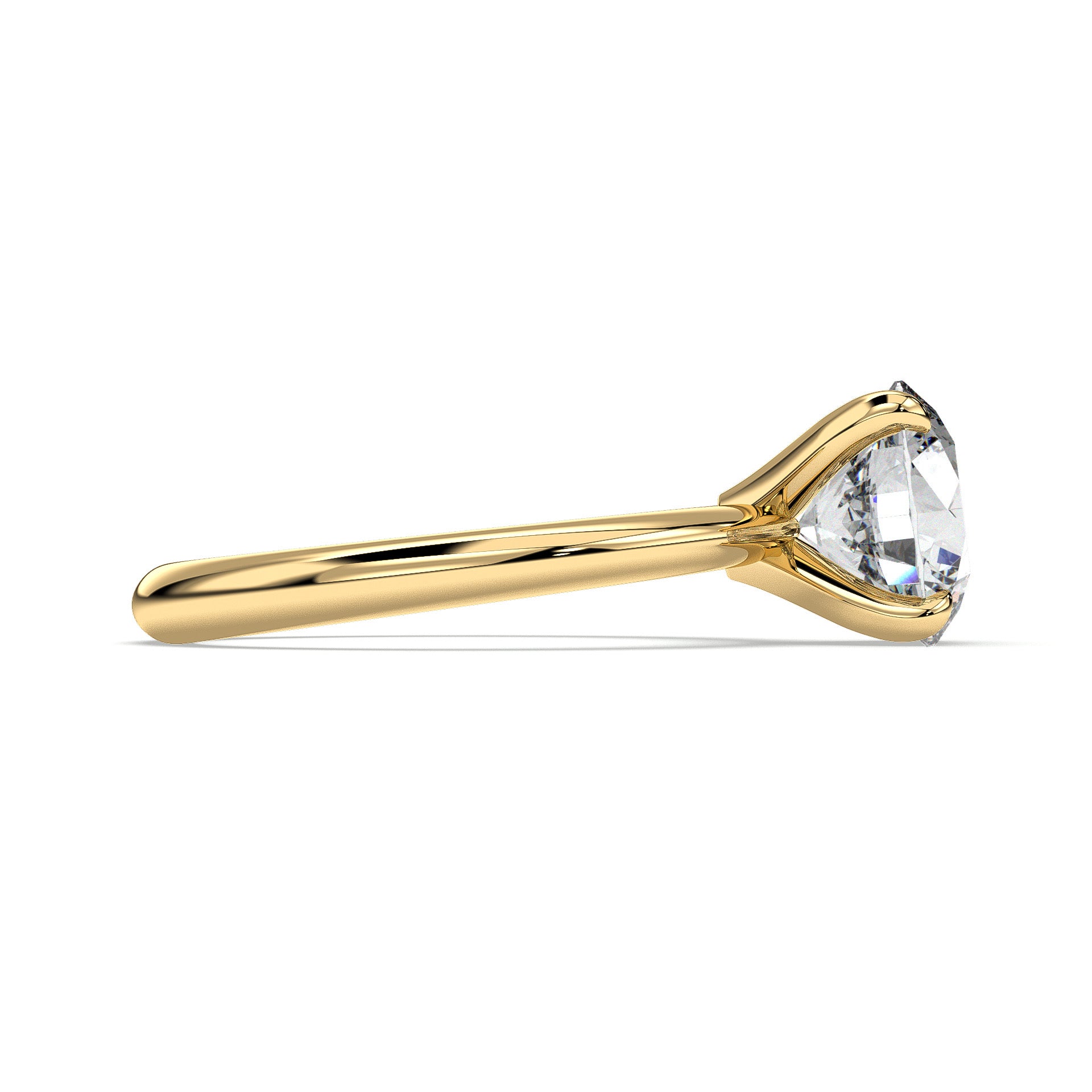 18K Yellow Gold Vermeil / 2.00 CARAT