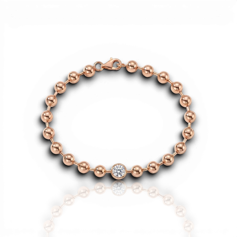 18K Rose Gold Vermeil